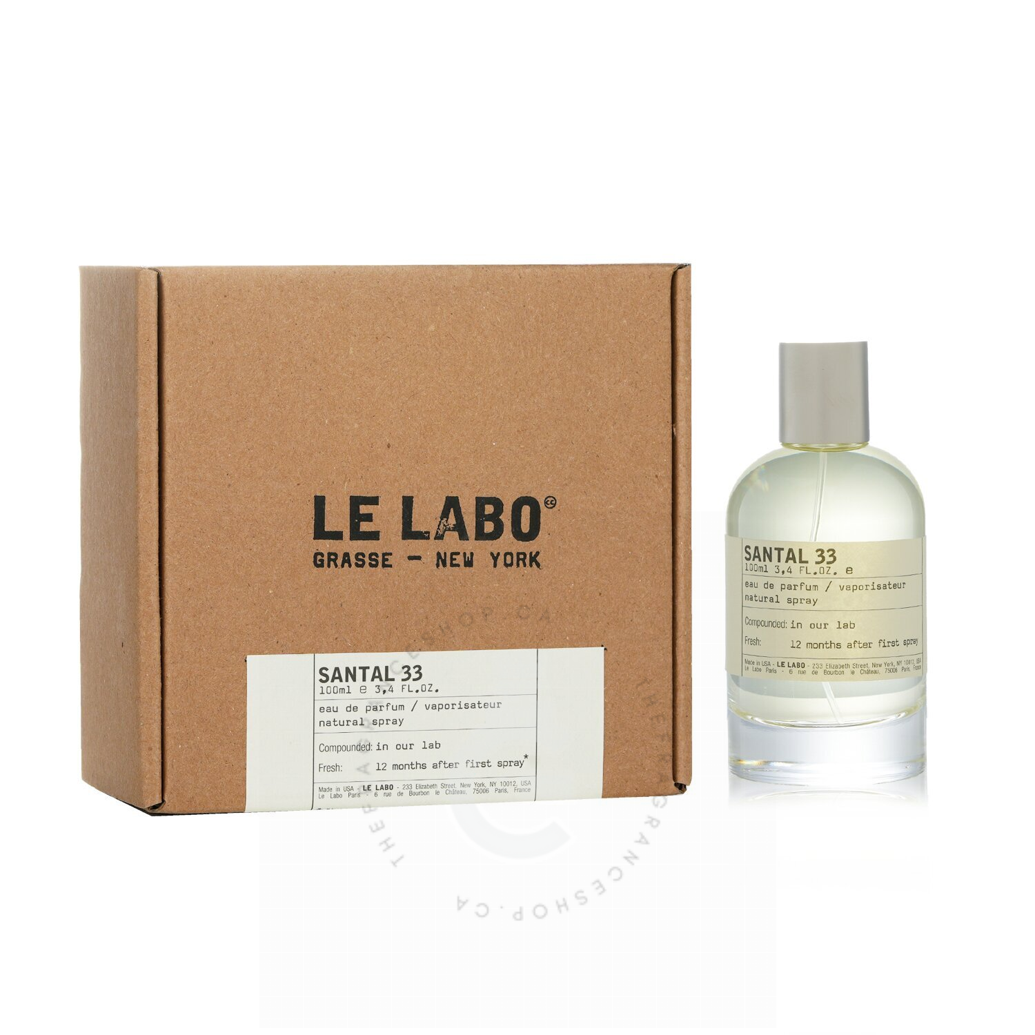 Le Labo Santal 33 EDP For Him / Her 100ml / 3.4oz Santal